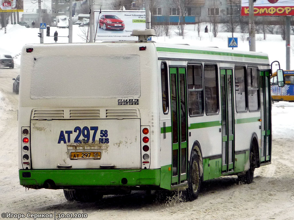 Пензенская область, ЛиАЗ-5256.45 № АТ 297 58