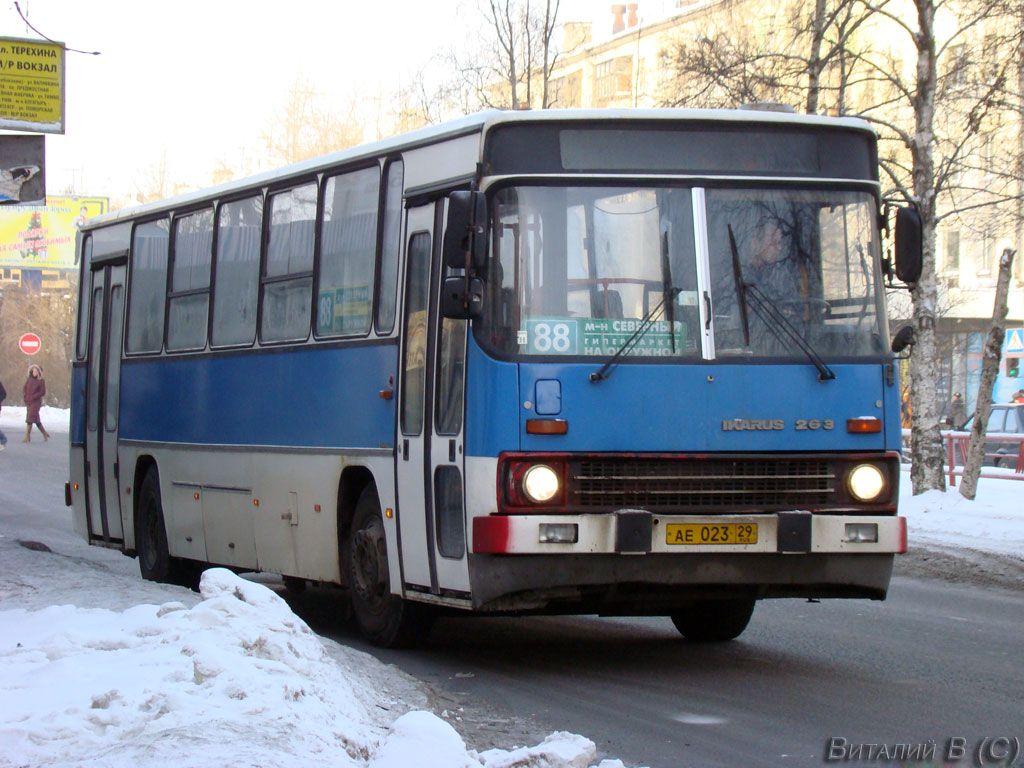 Архангельская область, Ikarus 263.10 № АЕ 023 29