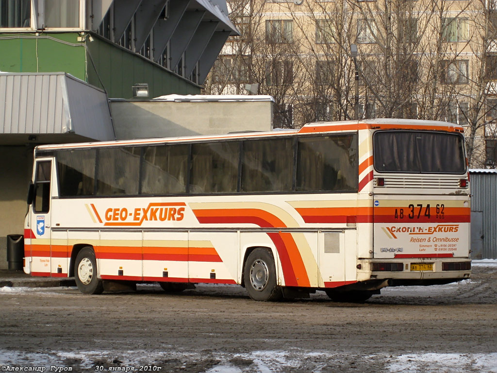 Рязанская область, MAN 882 292FRH № АВ 374 62