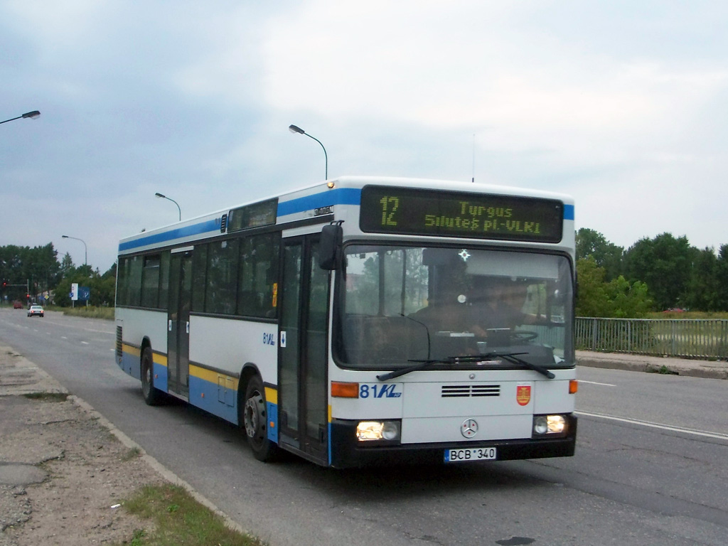 Литва, Mercedes-Benz O405N № 81