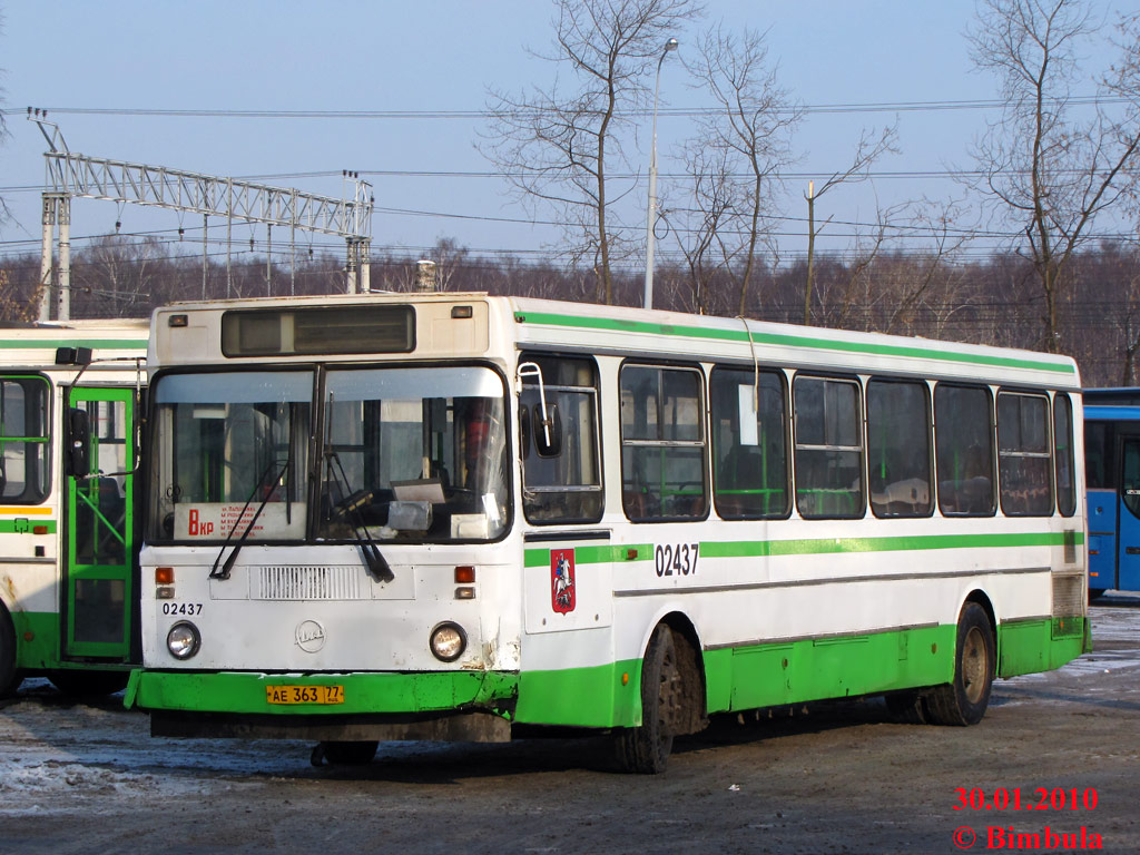 Moscow, LiAZ-5256.25 # 02437