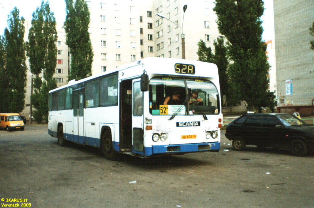 Воронежская область, Scania CR112 № АВ 870 36