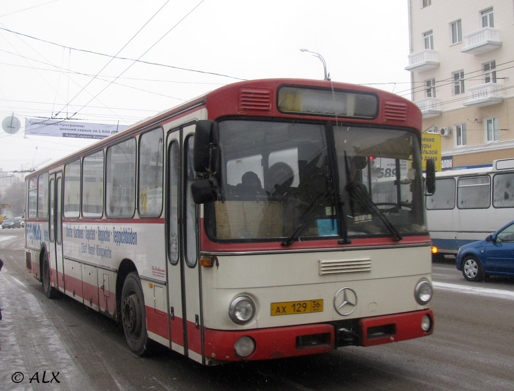 Воронежская область, Mercedes-Benz O307 № АХ 129 36