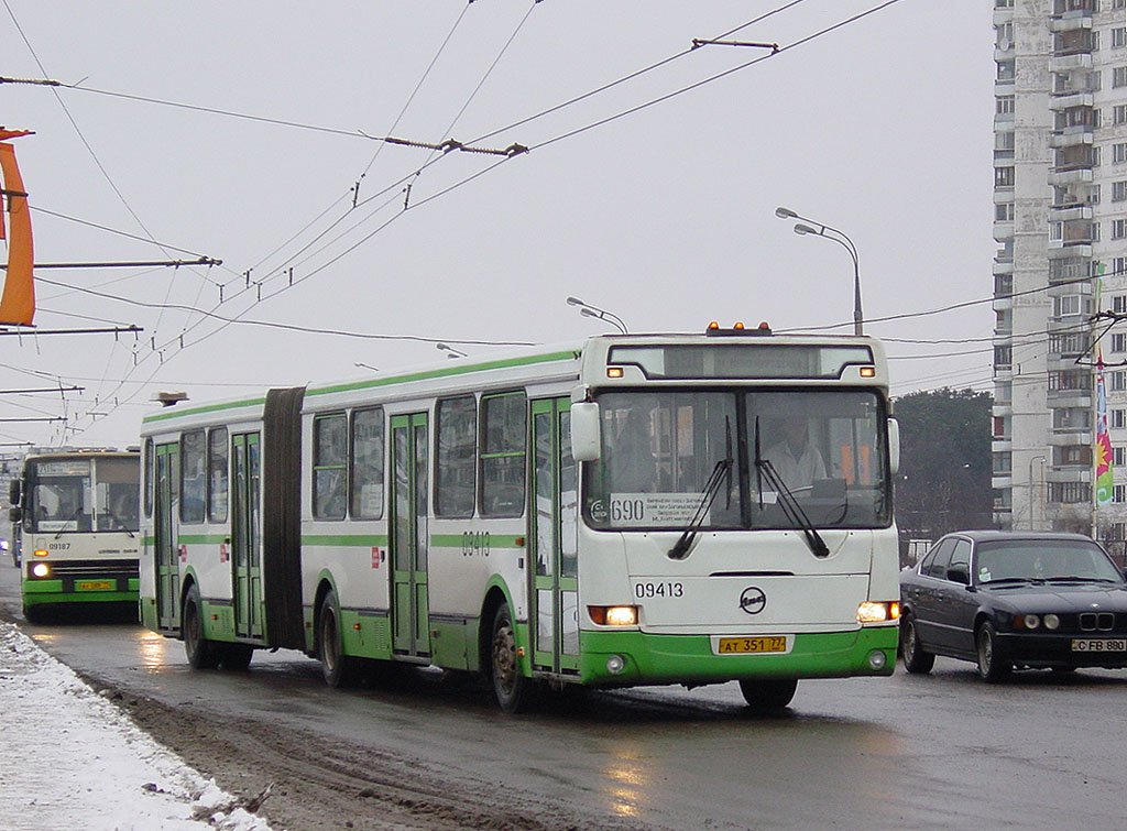 Москва, ЛиАЗ-6212.01 № 09413