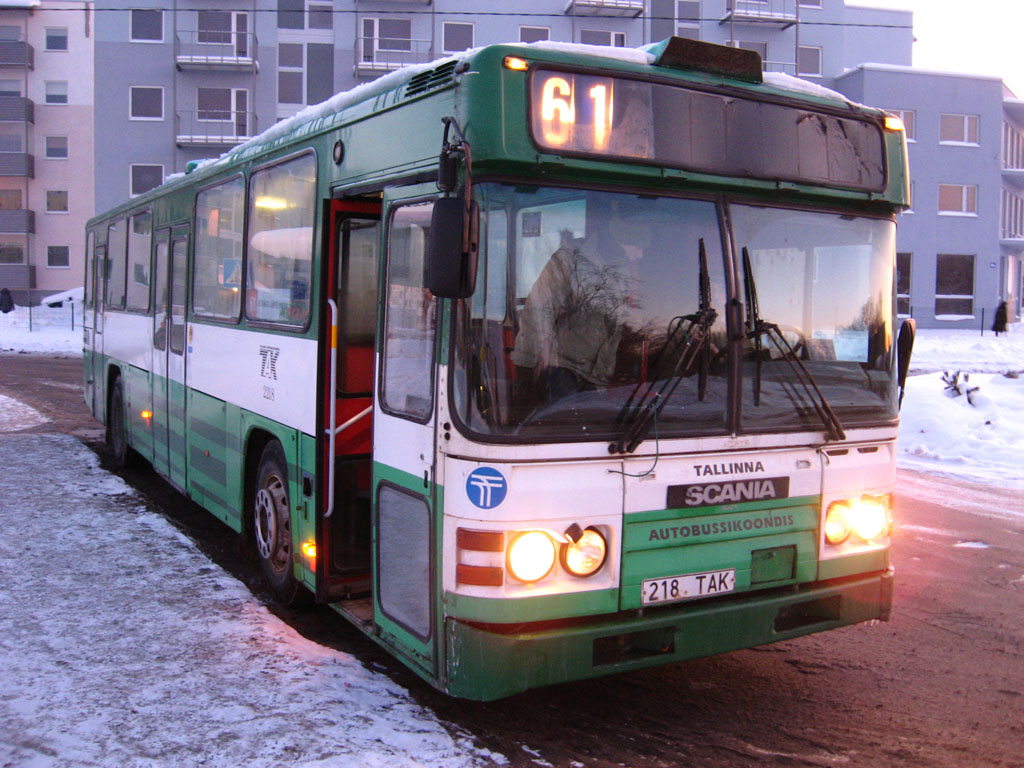 Эстония, Scania CN112CLB № 2218