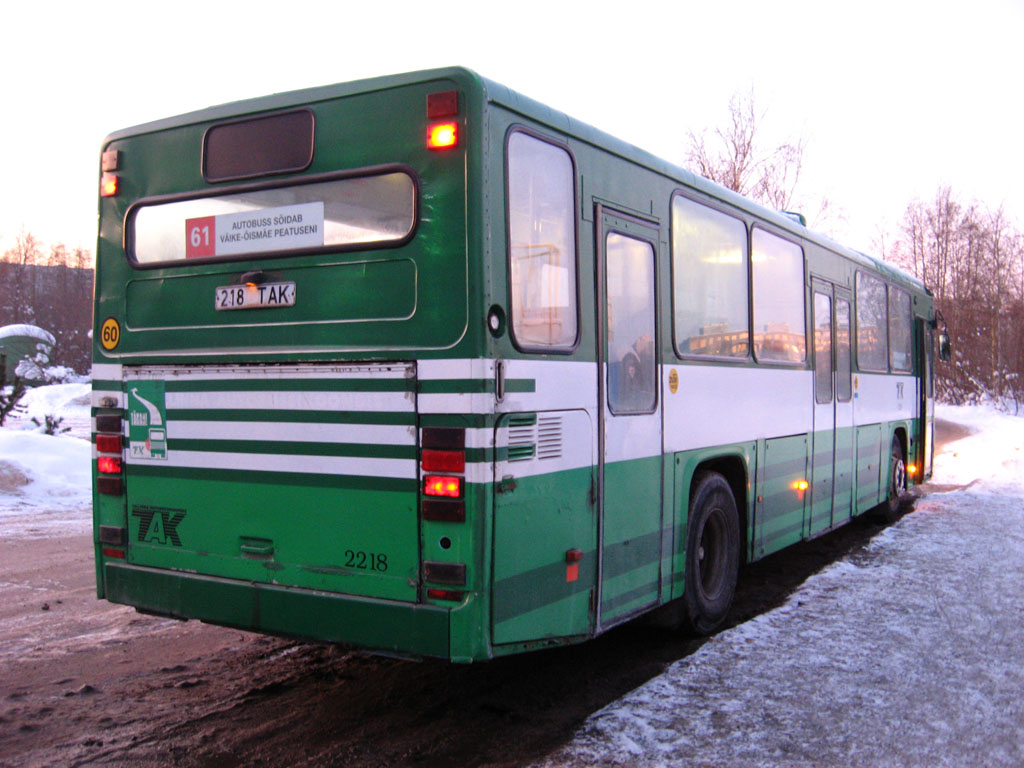 Эстония, Scania CN112CLB № 2218