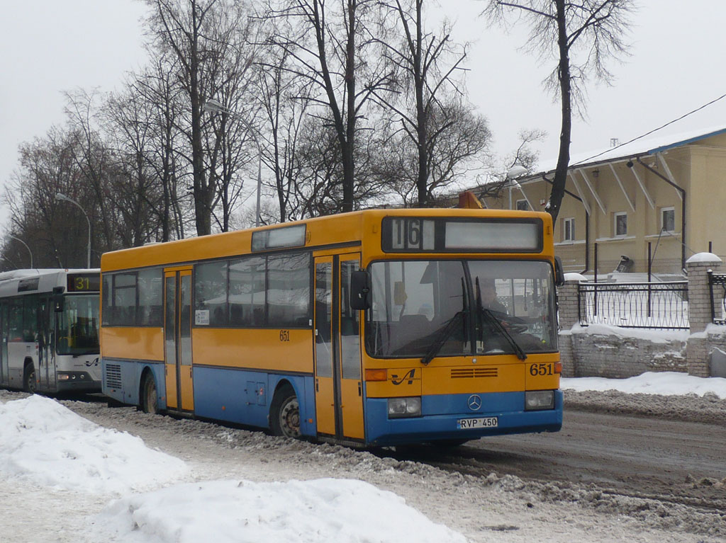 Литва, Mercedes-Benz O405 № 651