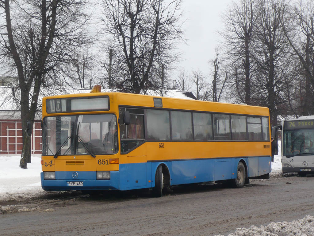 Литва, Mercedes-Benz O405 № 651