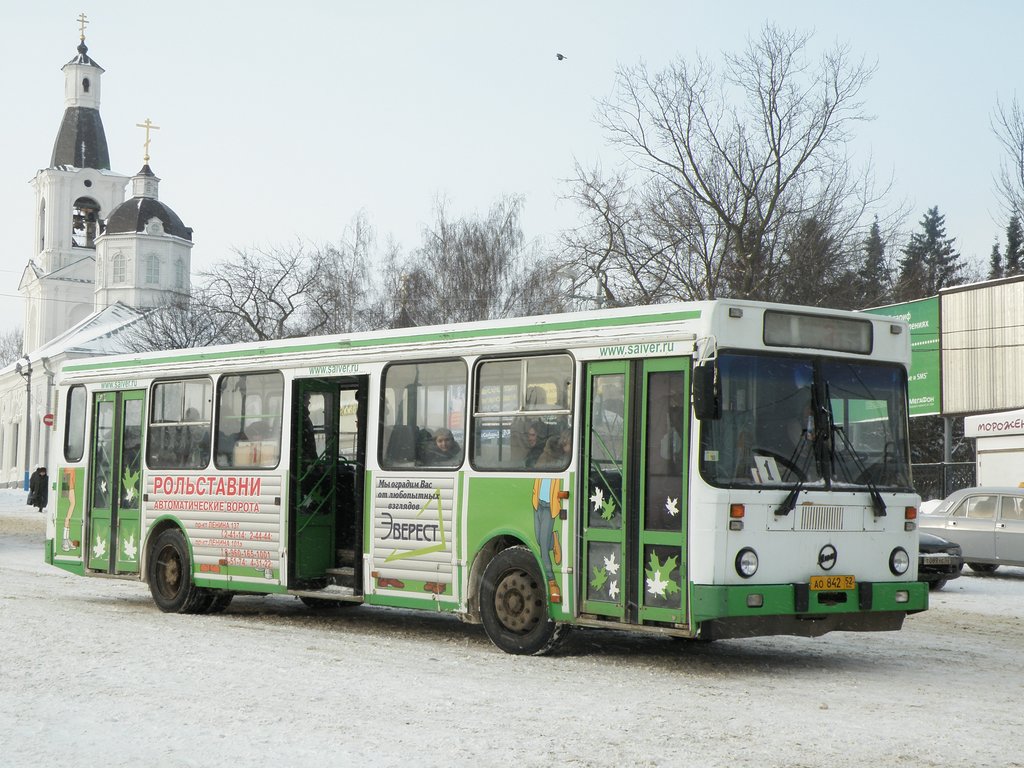 Nizhegorodskaya region, LiAZ-5256.40 č. АО 842 52