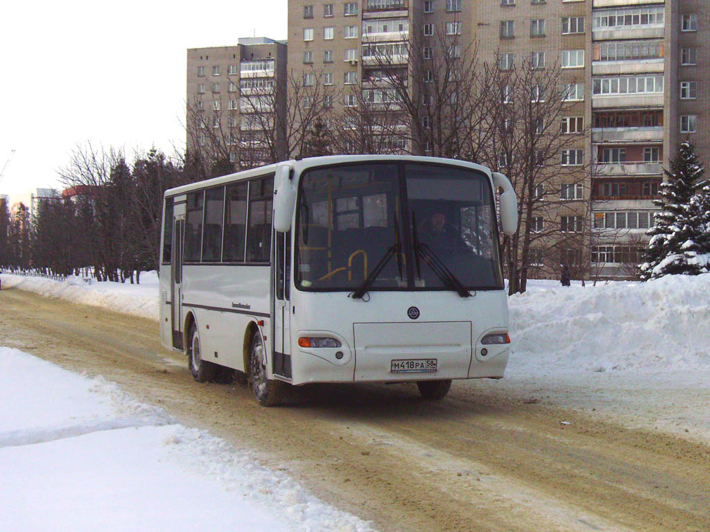 Пензенская область, КАвЗ-4235-31 (2-2) № М 418 РА 58