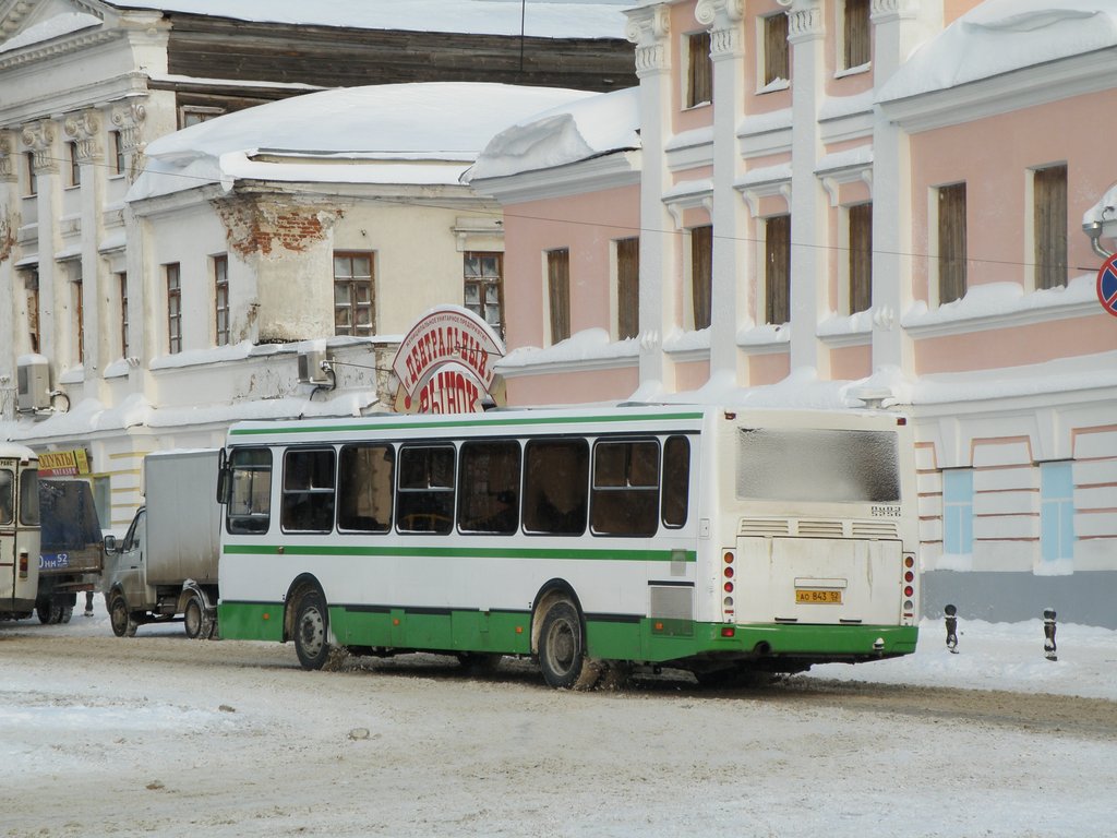 Nizhegorodskaya region, LiAZ-5256.46 č. АО 843 52