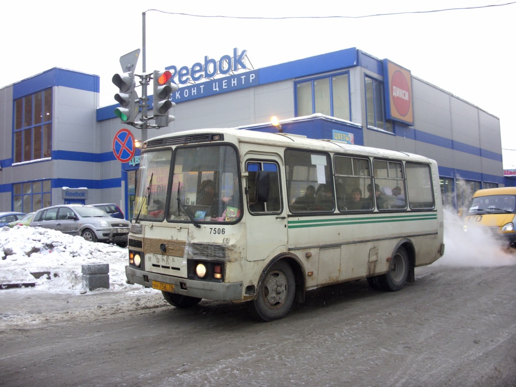 Санкт-Петербург, ПАЗ-32053 № 7506