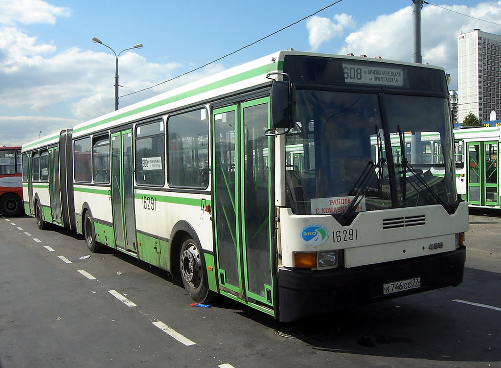 Москва, Ikarus 435.17 № 16291