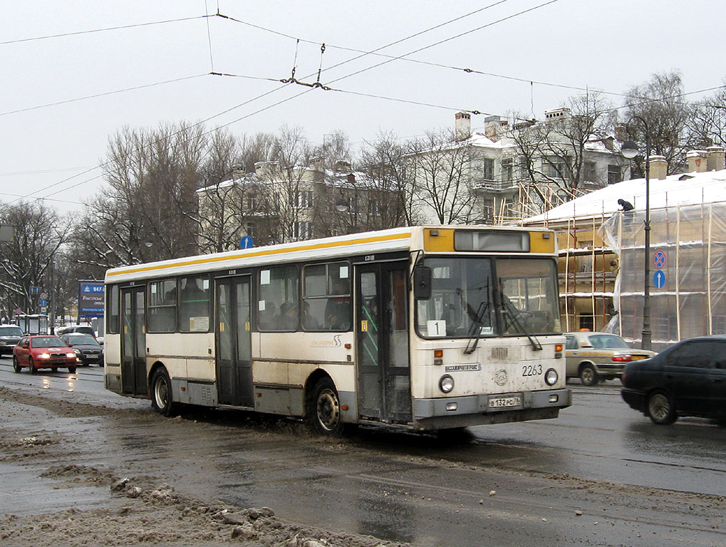 Санкт-Петербург, ЛиАЗ-5256.25 № 2263