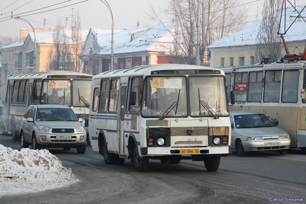 Кемеровская область - Кузбасс, ПАЗ-32053 № 586