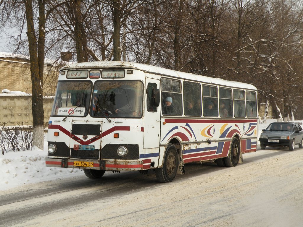 Нижегородская область, ЛиАЗ-677М (БАРЗ) № АК 504 52