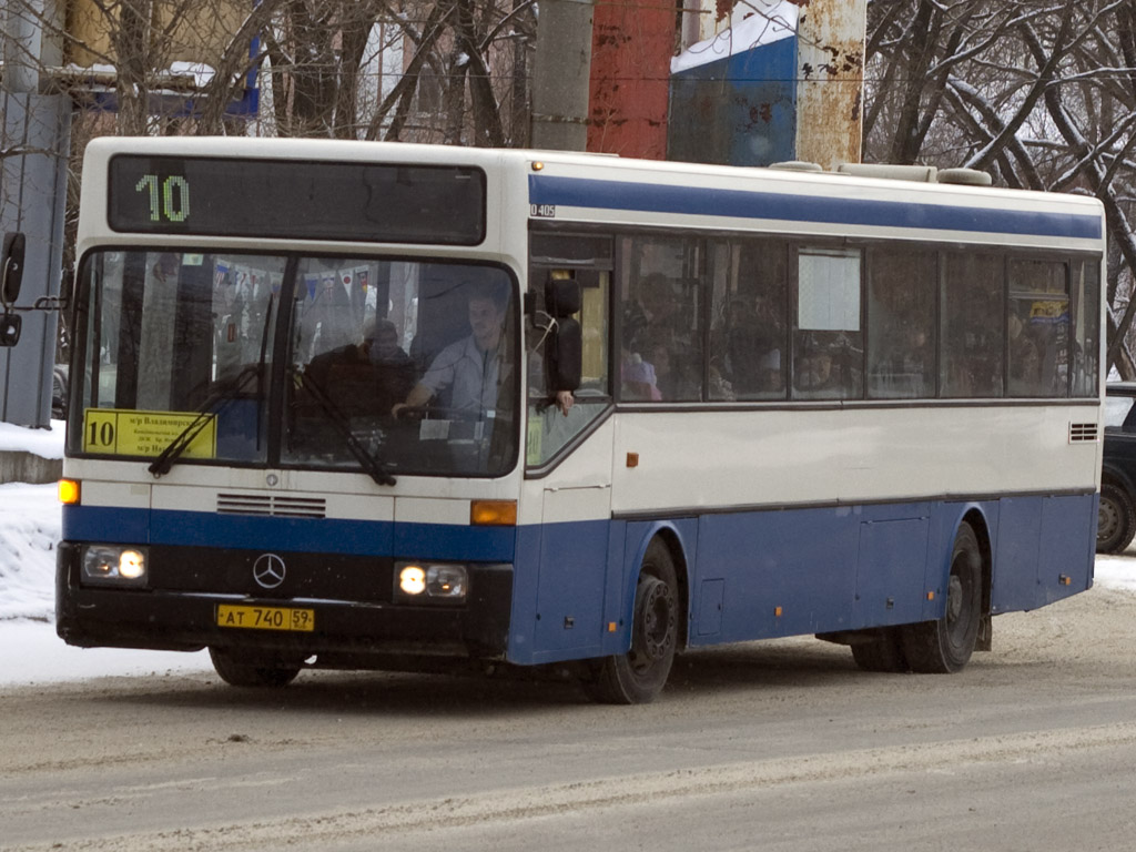 Perm region, Mercedes-Benz O405 № АТ 740 59