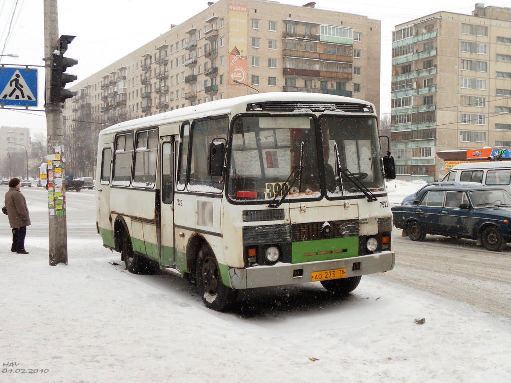 Санкт-Петербург, ПАЗ-32053 № 7522