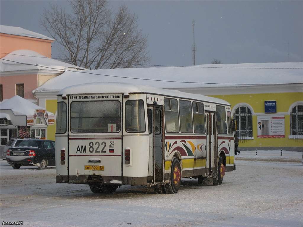 Нижегородская область, ЛиАЗ-677М (БАРЗ) № АМ 822 52