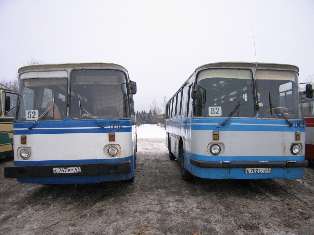 Ленинградская область, ЛАЗ-697Н (МАРЗ) № 04194; Ленинградская область, ЛАЗ-697Н (МАРЗ) № 04190