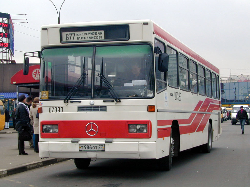 Москва, Mercedes-Benz O325 № 07393