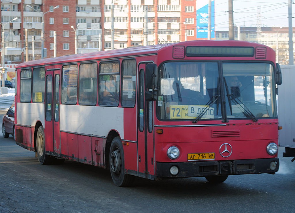 Perm region, Mercedes-Benz O307 Nr. АР 716 59