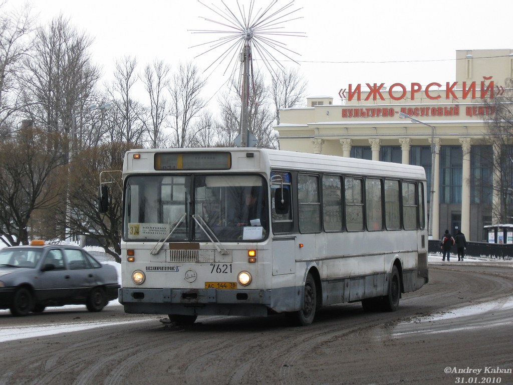 Санкт-Петербург, ЛиАЗ-5256.25 № 7621