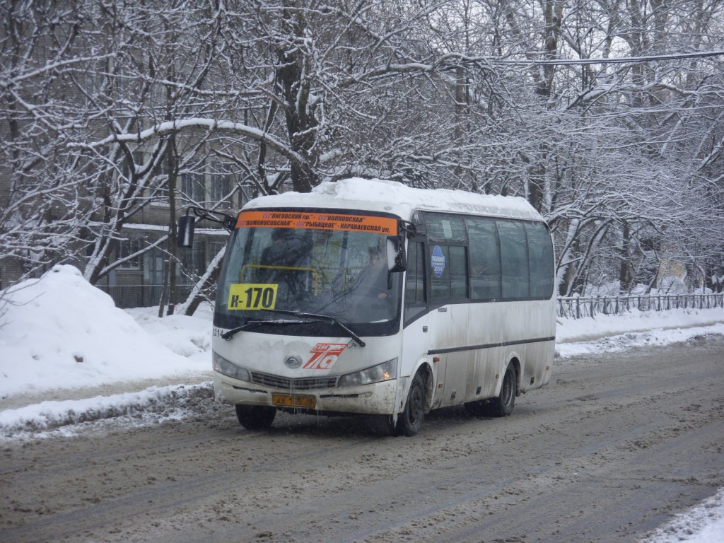 Санкт-Пецярбург, Yutong ZK6737D № 2214