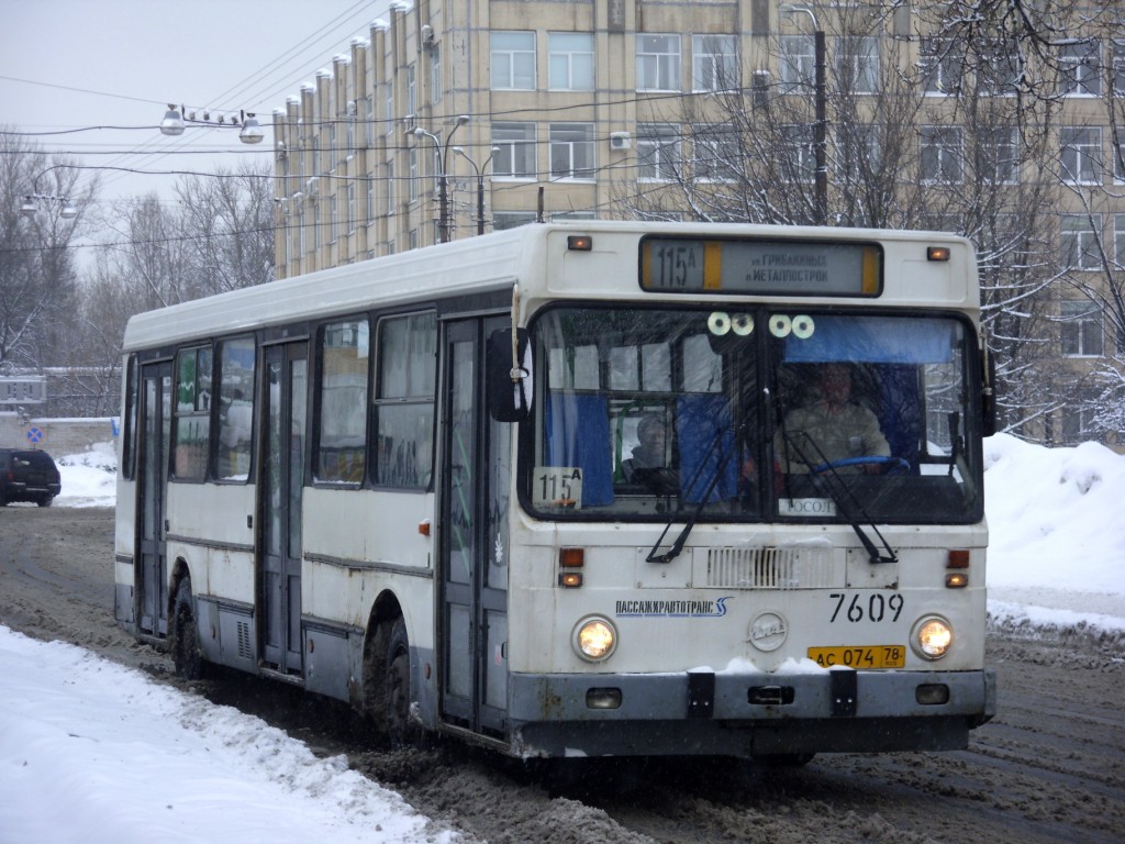 Санкт-Петербург, ЛиАЗ-5256.25 № 7609