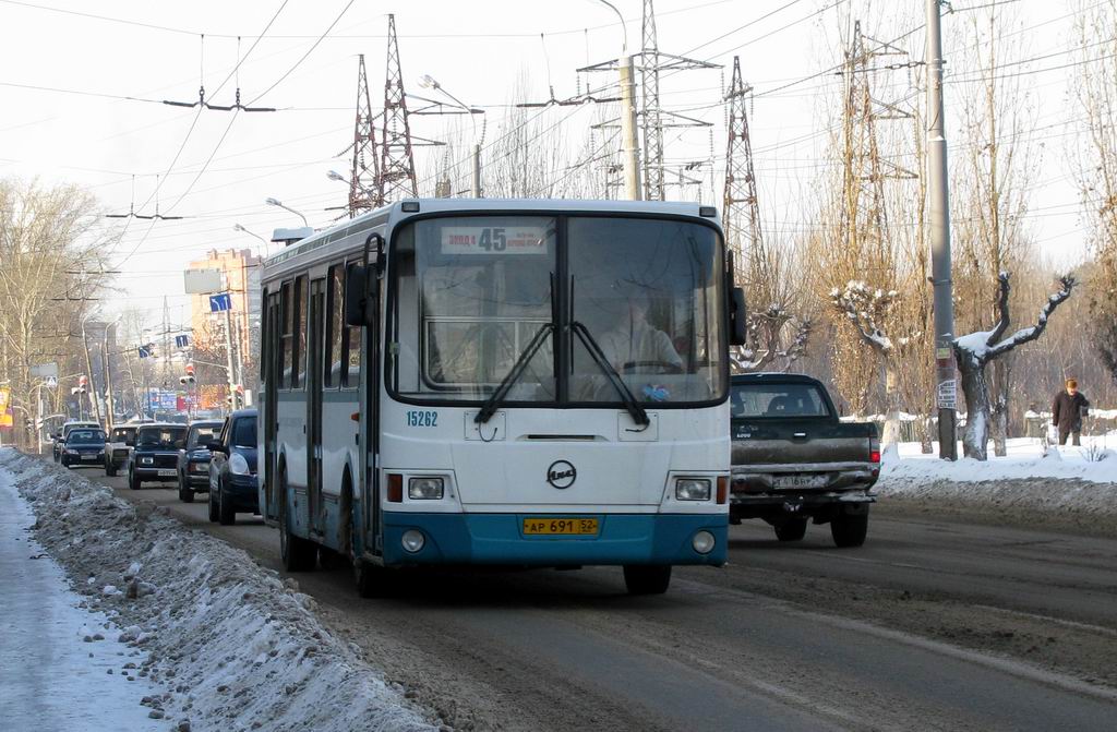 Нижегородская область, ЛиАЗ-5256.26 № 15262