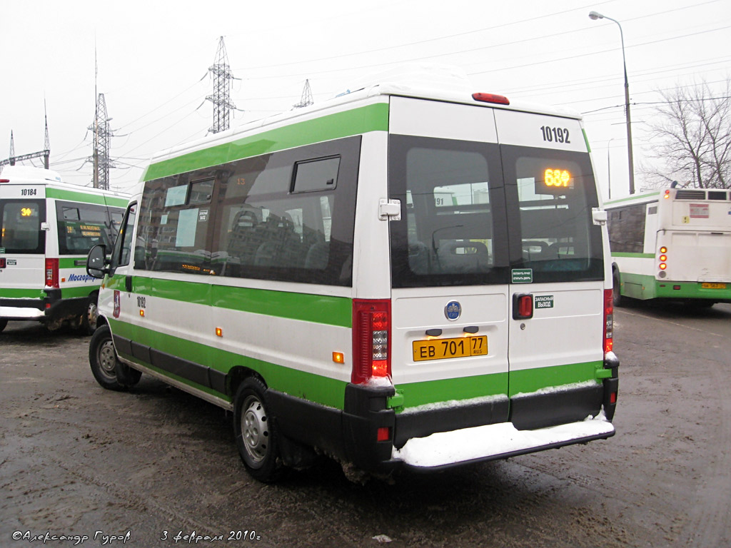 Москва, FIAT Ducato 244 CSMMC-RLL, -RTL № 10192