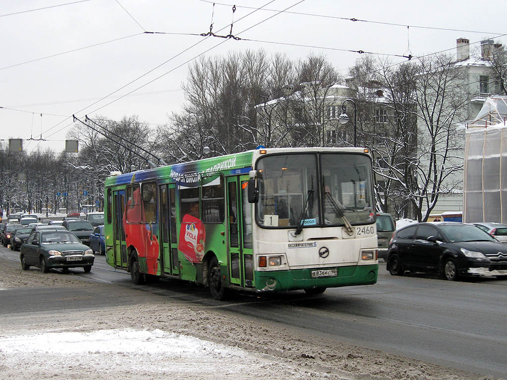 Санкт-Петербург, ЛиАЗ-5256.25 № 2460