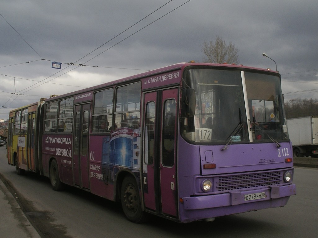 Санкт-Петербург, Ikarus 280.33O № 2112