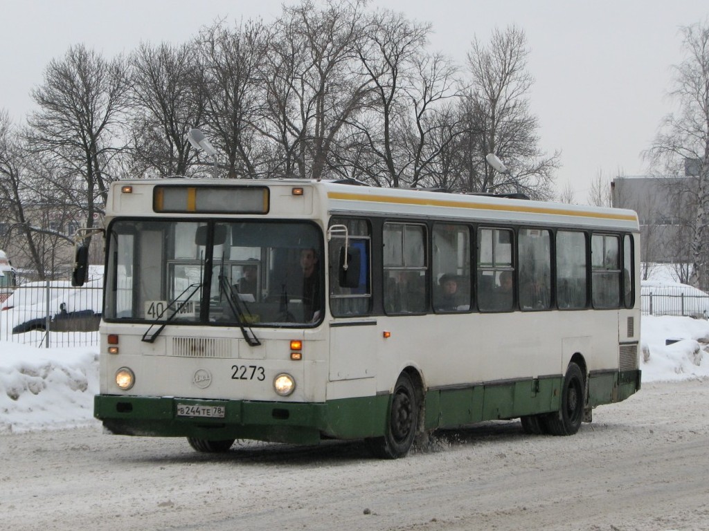 Санкт-Петербург, ЛиАЗ-5256.25 № 2273