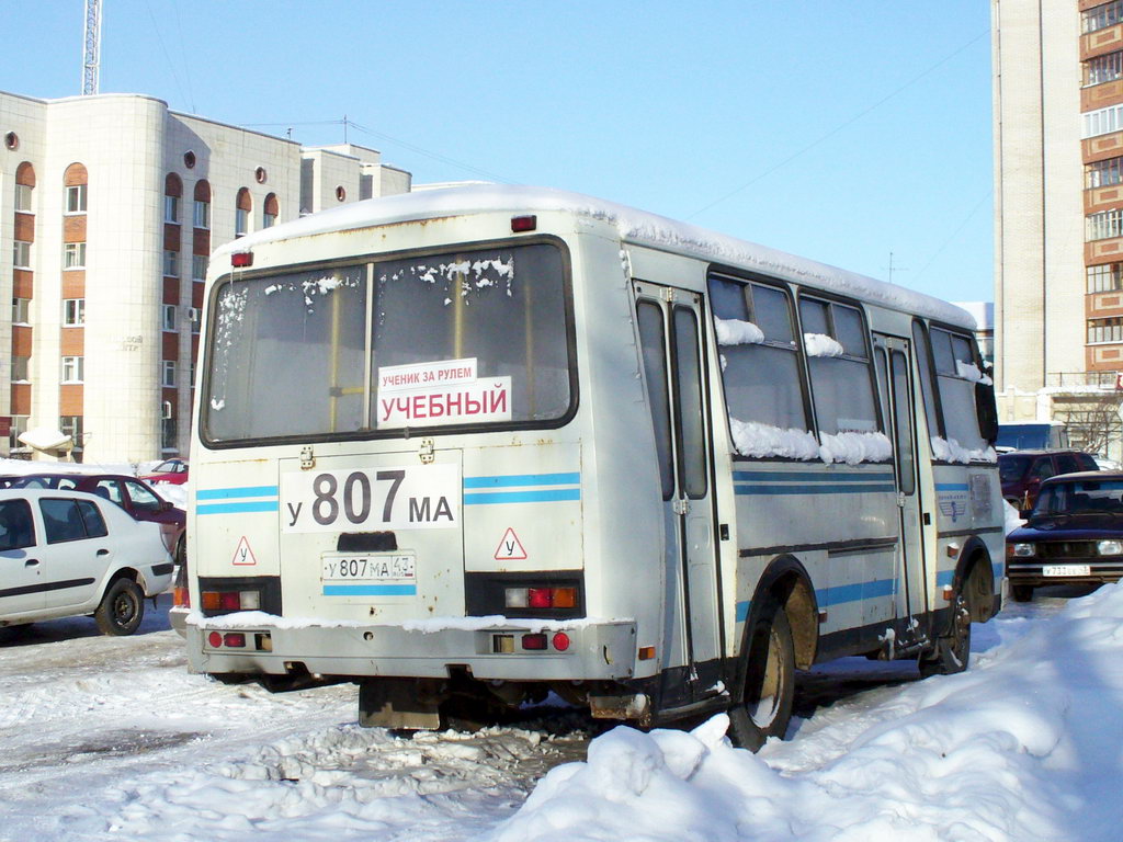 Кировская область, ПАЗ-32054 № У 807 МА 43