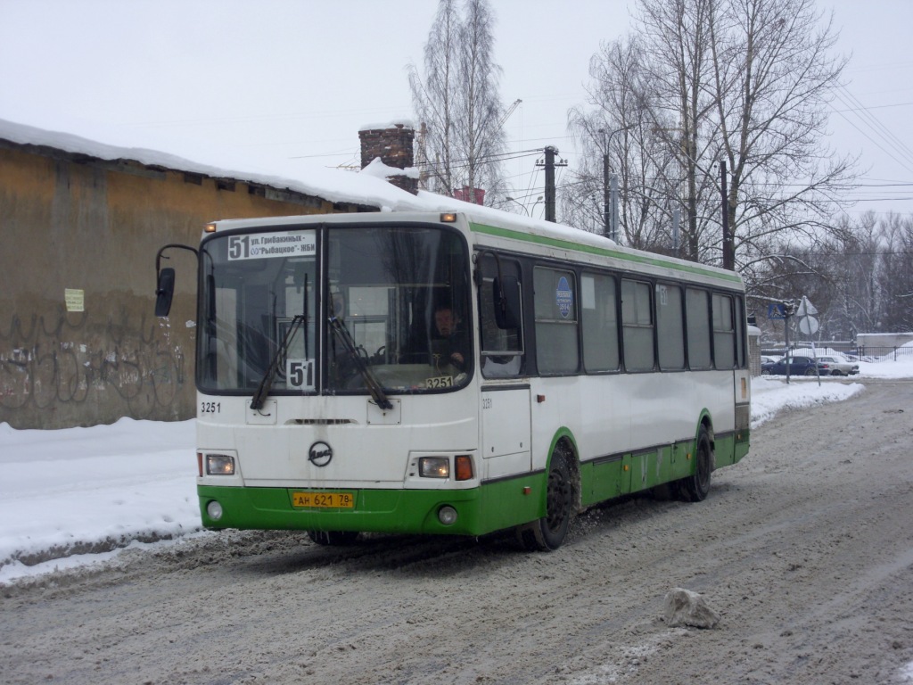 Санкт-Петербург, ЛиАЗ-5256.25 № 3251