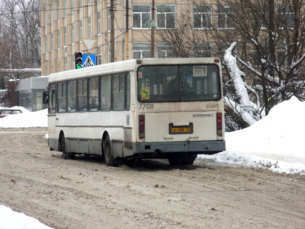 Санкт-Петербург, ЛиАЗ-5256.25 № 7708