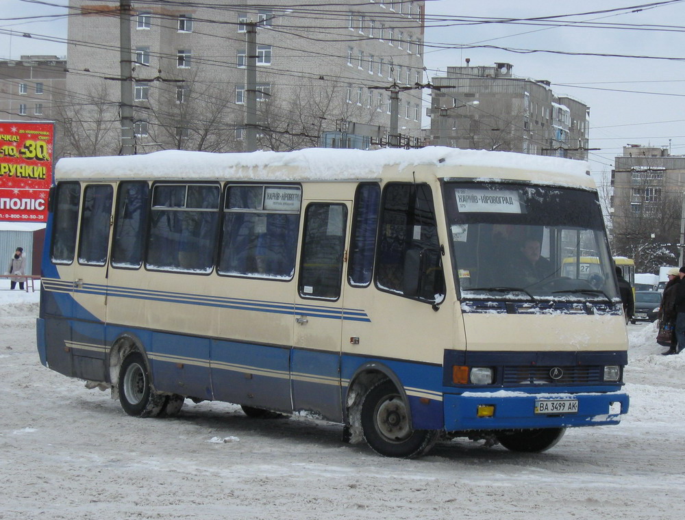 Кировоградская область, БАЗ-А079.20 "Эталон" № BA 3499 AK