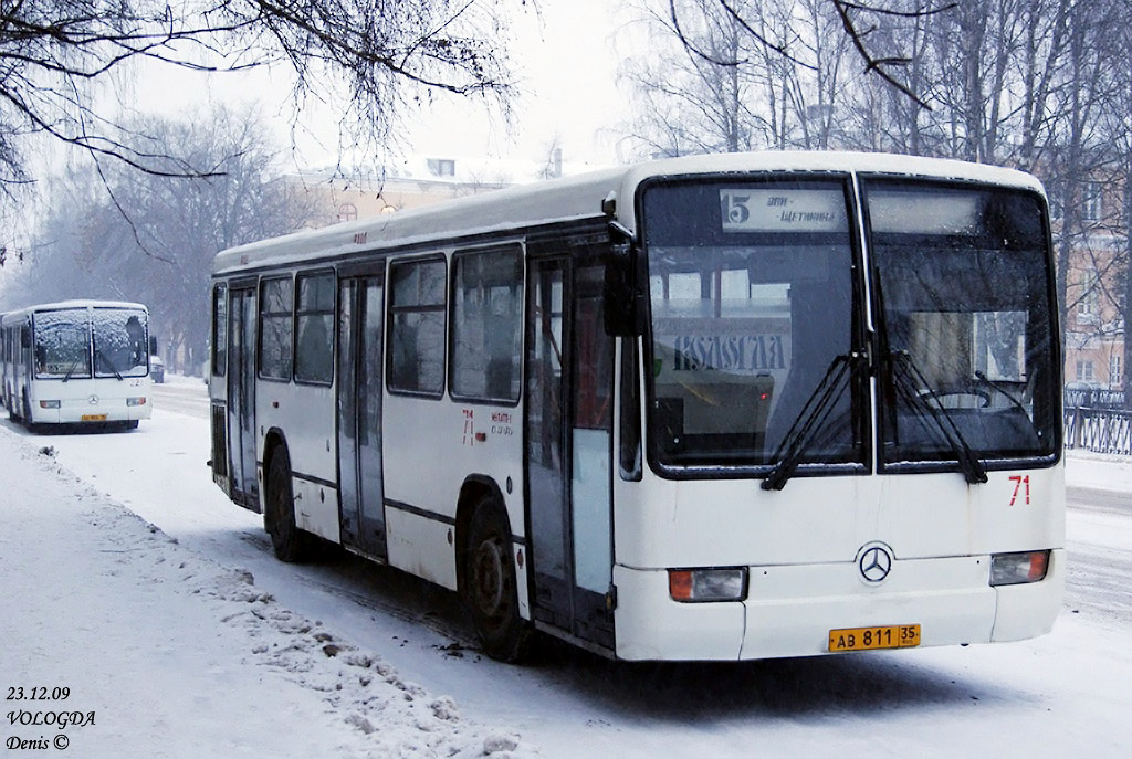 Вологодская область, Mercedes-Benz O345 № 71