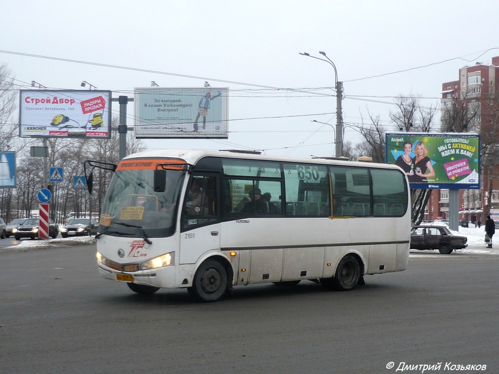 Sankt Peterburgas, Yutong ZK6737D Nr. 2180