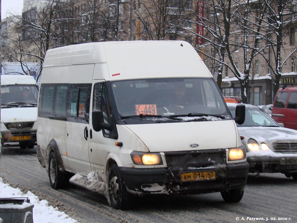 Sankt Peterburgas, Samotlor-NN-3236 (Ford Transit) Nr. АМ 014 47
