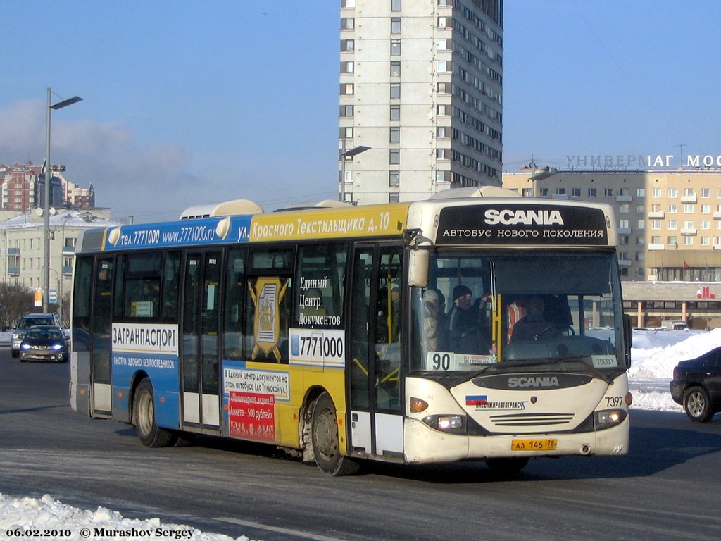 Санкт-Петербург, Scania OmniLink I (Скания-Питер) № 7397