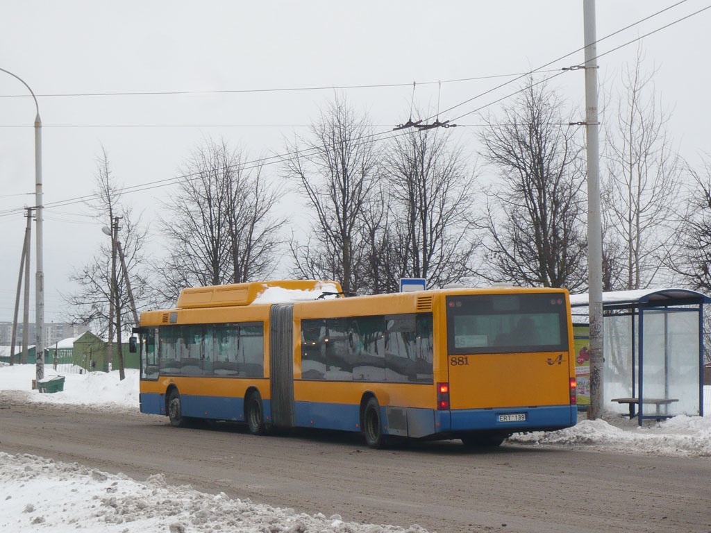 Литва, MAN A23 NG313 CNG № 881