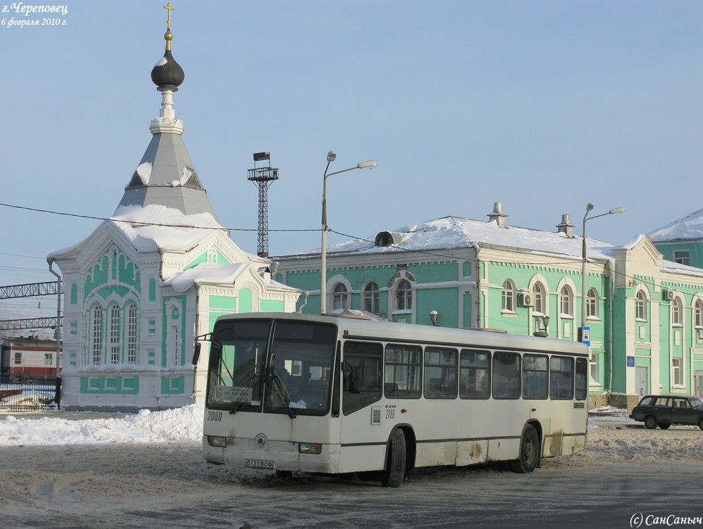 Вологодская область, Mercedes-Benz O345 № 2060