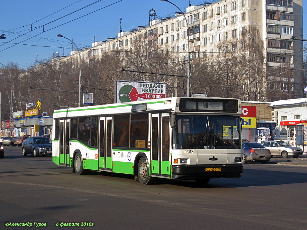 Москва, МАЗ-103.060 № 03118