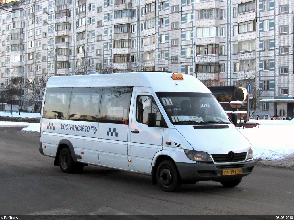 Московская область, 904.663 (Mercedes-Benz Sprinter 413CDI) № ЕВ 191 50