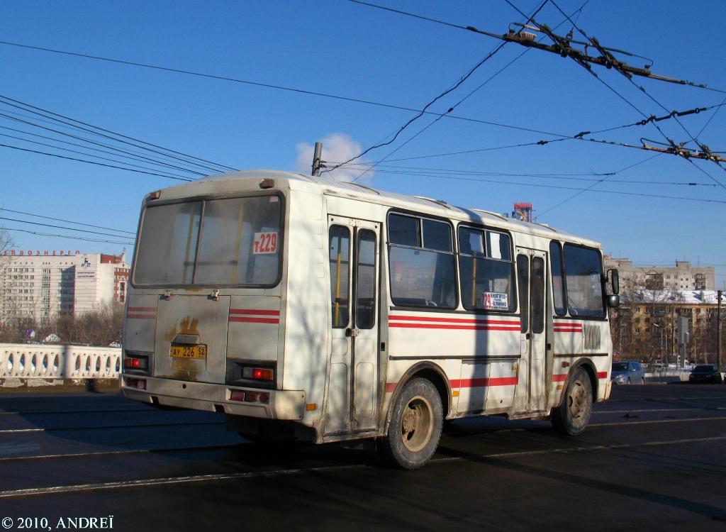 Нижегородская область, ПАЗ-32054 № АУ 226 52