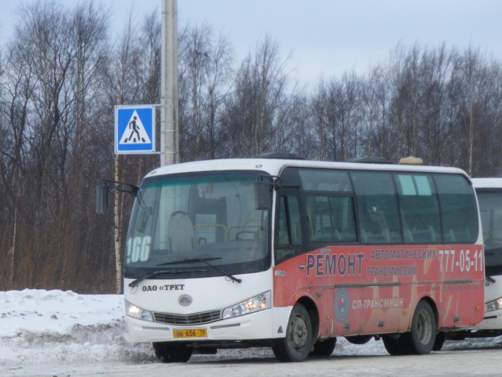 Санкт-Петербург, Yutong ZK6737D № ВВ 656 78