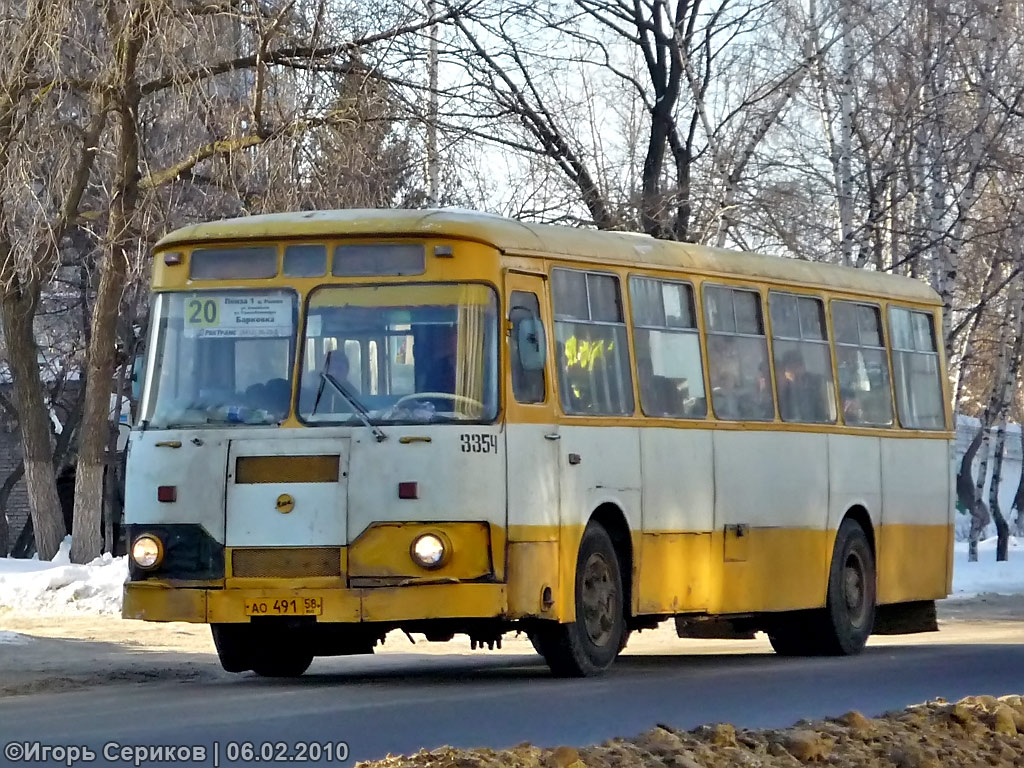 Пензенская область, ЛиАЗ-677М № 3354