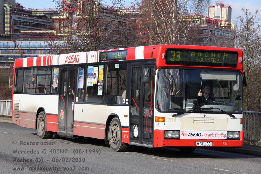 Северный Рейн-Вестфалия, Mercedes-Benz O405N2 № 876